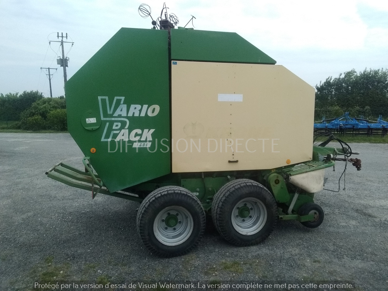 KRONE PRESSE A BALLES RONDES VARIO 1800 PACK - Round baler: picture 4 KRONE PRESSE A BALLES RONDES VARIO 1800 PACK - Round baler: picture 4