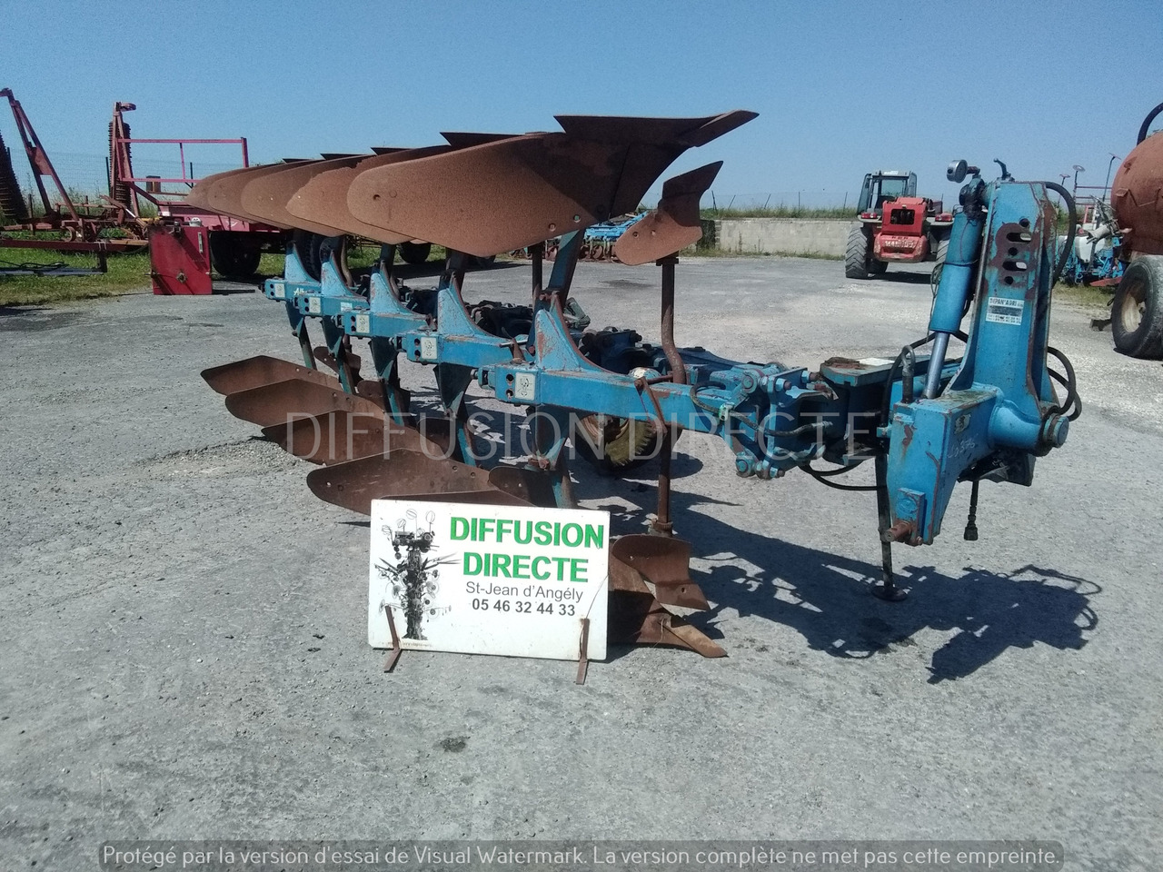 RABEWERK CHARRUE ALBATROS HA 120 SV - Plow: picture 1 RABEWERK CHARRUE ALBATROS HA 120 SV - Plow: picture 1