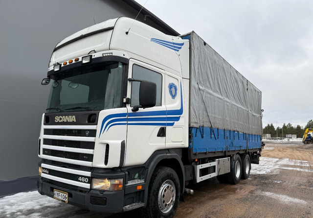 Scania 144G 6x2 *Juuri Katsastettu* - Crane truck: picture 2 Scania 144G 6x2 *Juuri Katsastettu* - Crane truck: picture 2
