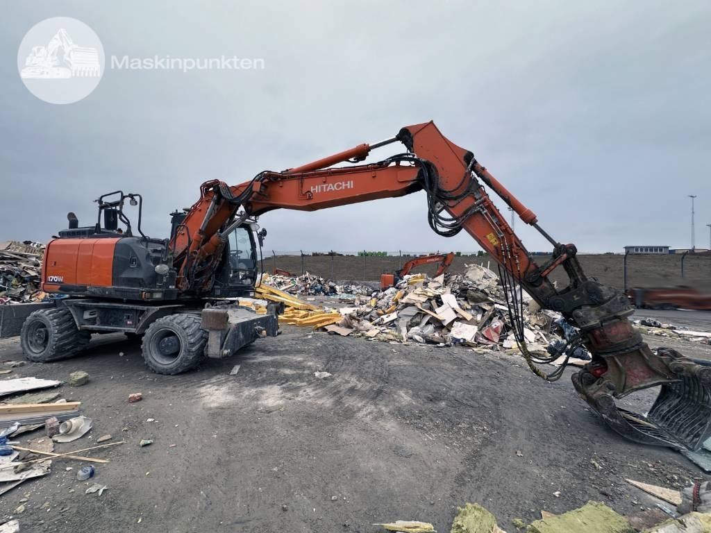 Hitachi ZX 170 W-6 - Wheel excavator: picture 1 Hitachi ZX 170 W-6 - Wheel excavator: picture 1