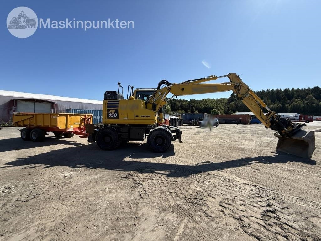 Komatsu PW 158 - Wheel excavator: picture 5 Komatsu PW 158 - Wheel excavator: picture 5