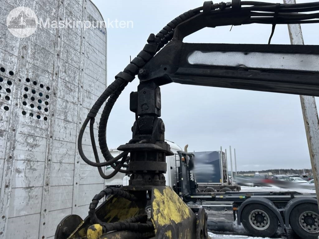 Timber truck Scania R 580 timmerbil med kran: picture 48