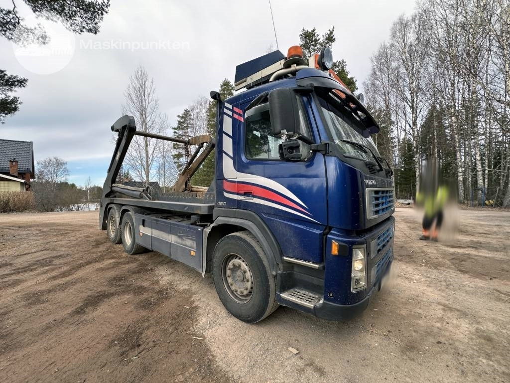 Volvo FM 12 420 LAXO Liftdumper med lastväxlare - Skip loader truck: picture 3 Volvo FM 12 420 LAXO Liftdumper med lastväxlare - Skip loader truck: picture 3