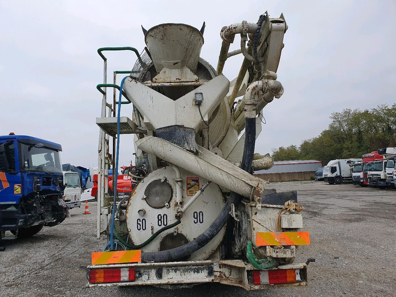 MERCEDES ACTROS 3236 MALAX PUTZMEISTER - Concrete mixer truck: picture 5 MERCEDES ACTROS 3236 MALAX PUTZMEISTER - Concrete mixer truck: picture 5