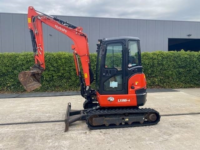 Kubota U 36-4 - Mini excavator: picture 1 Kubota U 36-4 - Mini excavator: picture 1