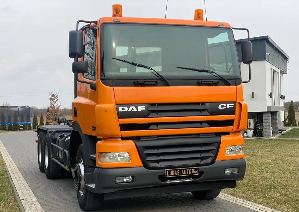 DAF CF 85.340 6X4 MANUAL - Hook lift truck: picture 1 DAF CF 85.340 6X4 MANUAL - Hook lift truck: picture 1