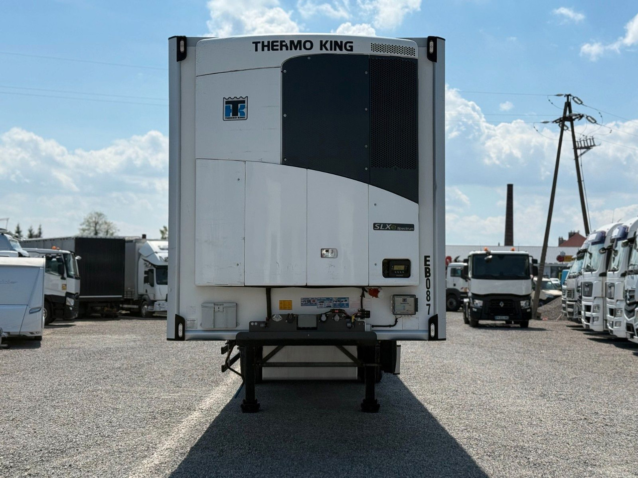 Lamberet THERMO KING SLXe SPECTRUM LIFTED AXLE - Refrigerator semi-trailer: picture 2 Lamberet THERMO KING SLXe SPECTRUM LIFTED AXLE - Refrigerator semi-trailer: picture 2