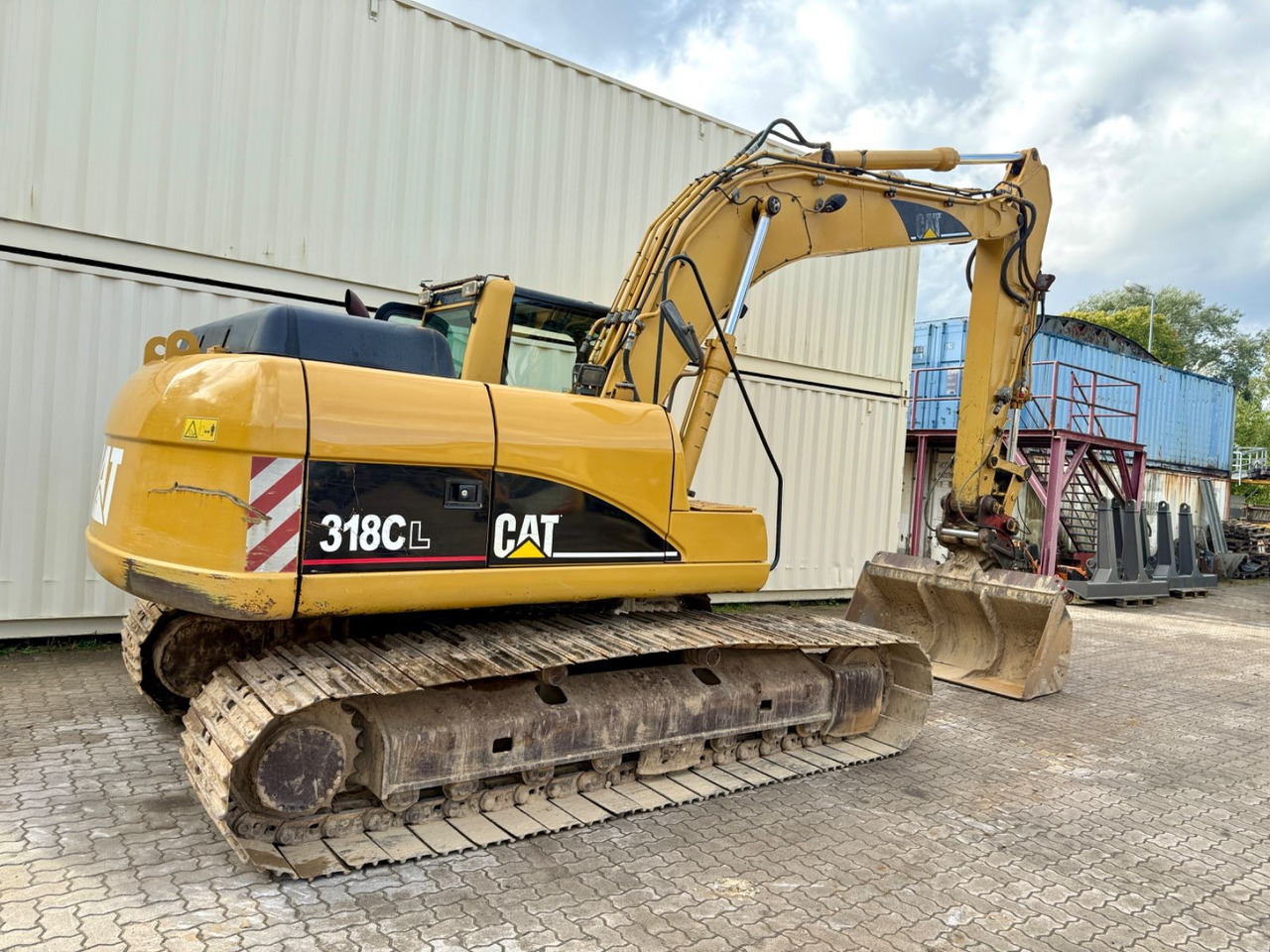 Crawler excavator CAT 318CL / 2005 BJ / Deutsche Maschine: picture 6