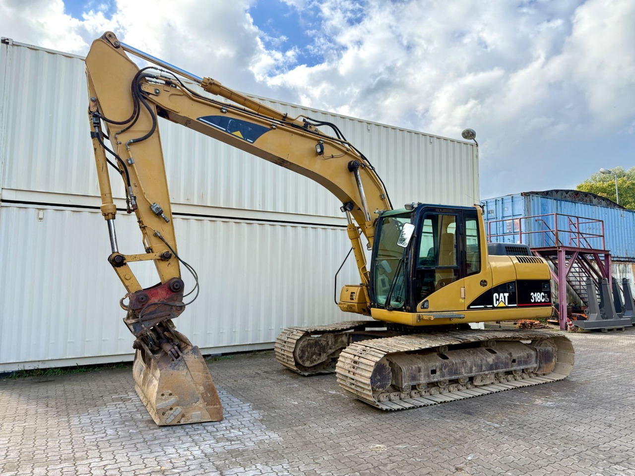 CAT 318CL / 2005 BJ / Deutsche Maschine - Crawler excavator: picture 1 CAT 318CL / 2005 BJ / Deutsche Maschine - Crawler excavator: picture 1