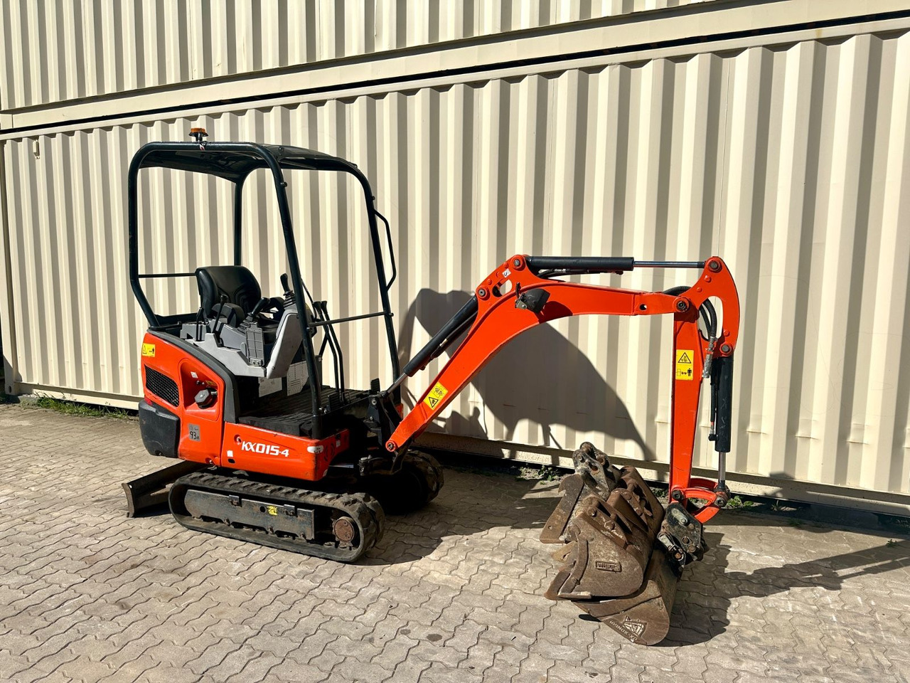 Kubota KX015-4 / 1.077 H / 4 x Löffel - Mini excavator: picture 4 Kubota KX015-4 / 1.077 H / 4 x Löffel - Mini excavator: picture 4