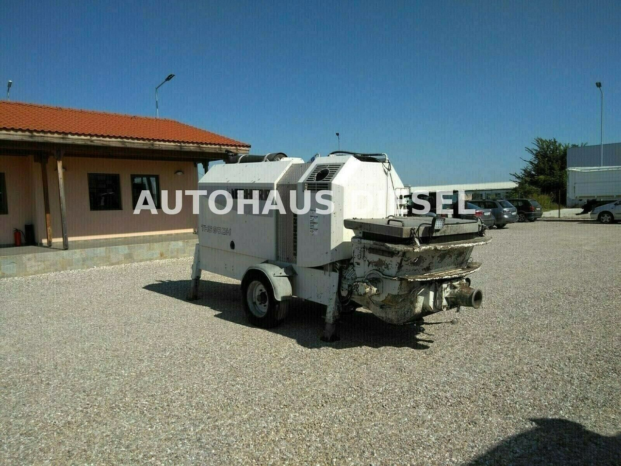 Liebherr THS 80 DH - Stationary concrete pump: picture 3 Liebherr THS 80 DH - Stationary concrete pump: picture 3