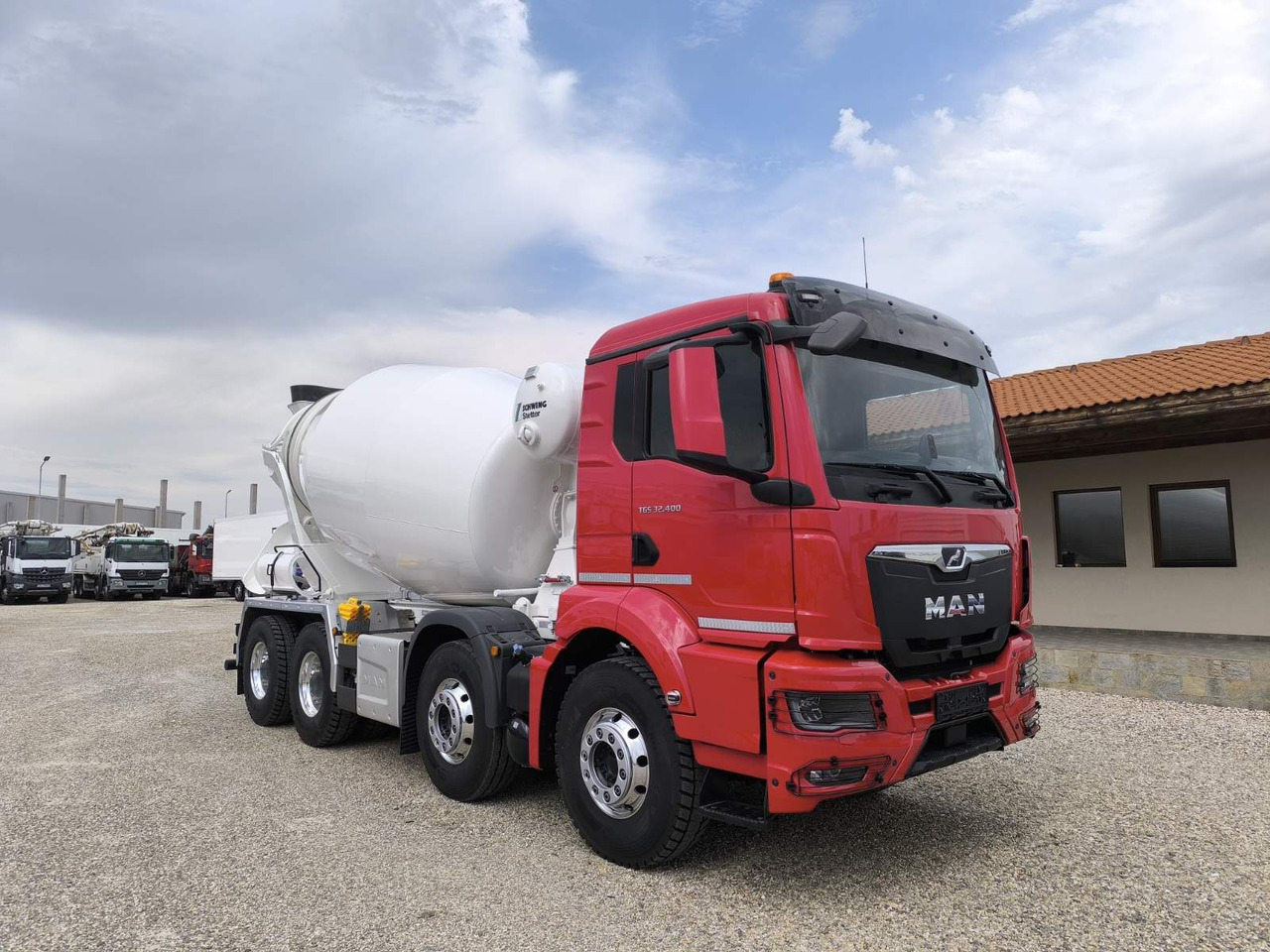 MAN TGS 32.400 STETTER 9M3 - Concrete mixer truck: picture 1 MAN TGS 32.400 STETTER 9M3 - Concrete mixer truck: picture 1