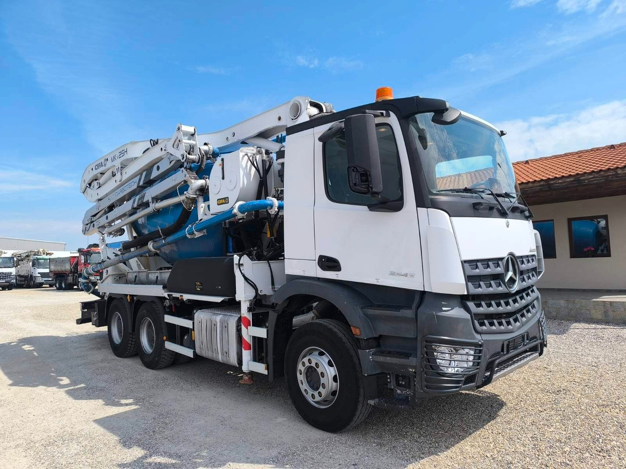 Mercedes-Benz AROCS 3342 CIFA MK25H - Mixer pump truck: picture 1 Mercedes-Benz AROCS 3342 CIFA MK25H - Mixer pump truck: picture 1