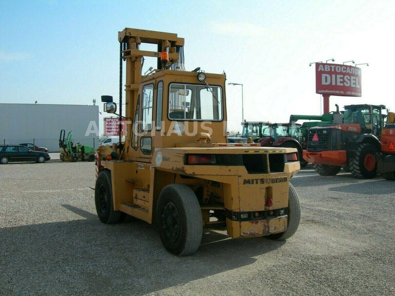 Mitsubishi FD 135 - Diesel forklift: picture 5 Mitsubishi FD 135 - Diesel forklift: picture 5