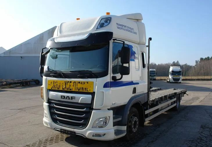 DAF CF 410 EURO 6 Laweta - Platforma super stan - Dropside/ Flatbed truck: picture 2 DAF CF 410 EURO 6 Laweta - Platforma super stan - Dropside/ Flatbed truck: picture 2