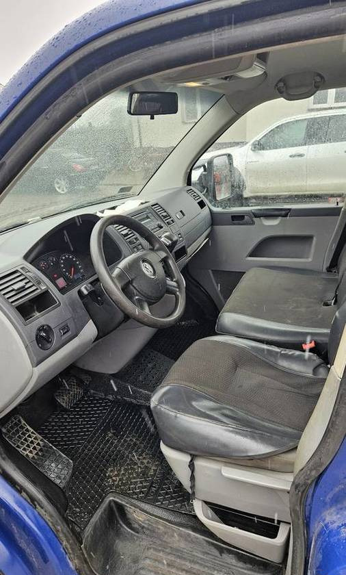 Open body delivery van Volkswagen Transporter T5 2.5 skrzynia FV23% klima automat Webasto: picture 9