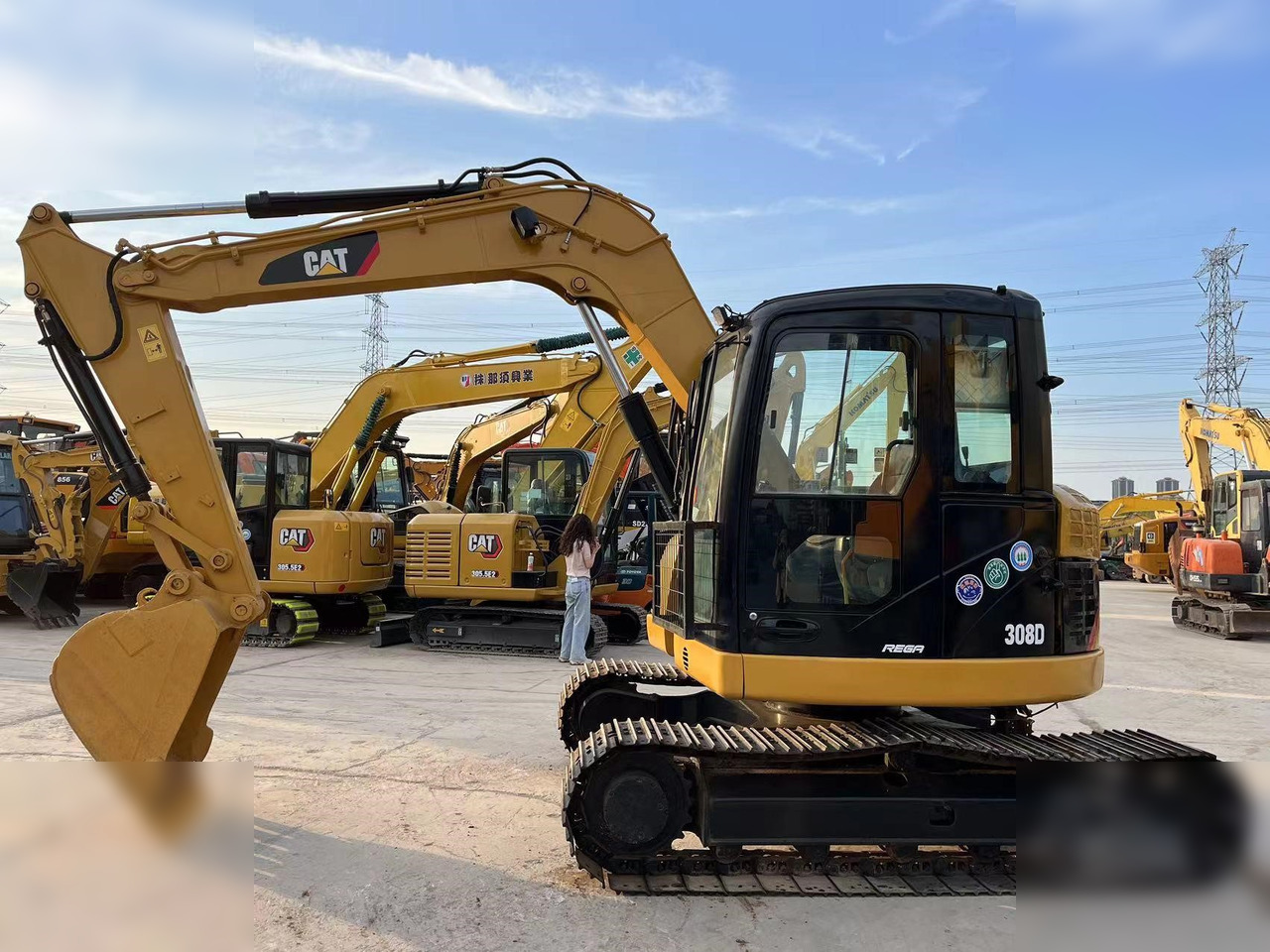 CATERPILLAR 308D - Crawler excavator: picture 2 CATERPILLAR 308D - Crawler excavator: picture 2