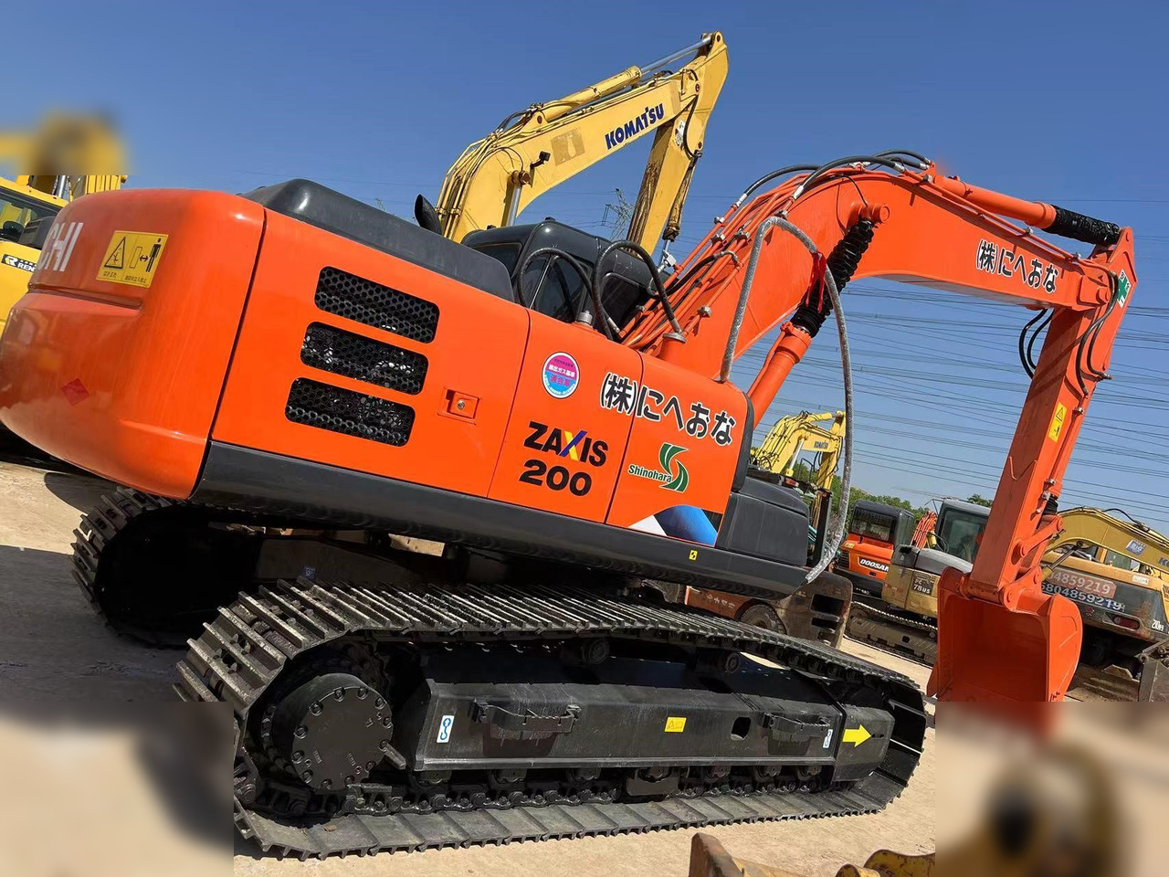 HITACHI ZX200-3G - Crawler excavator: picture 1 HITACHI ZX200-3G - Crawler excavator: picture 1