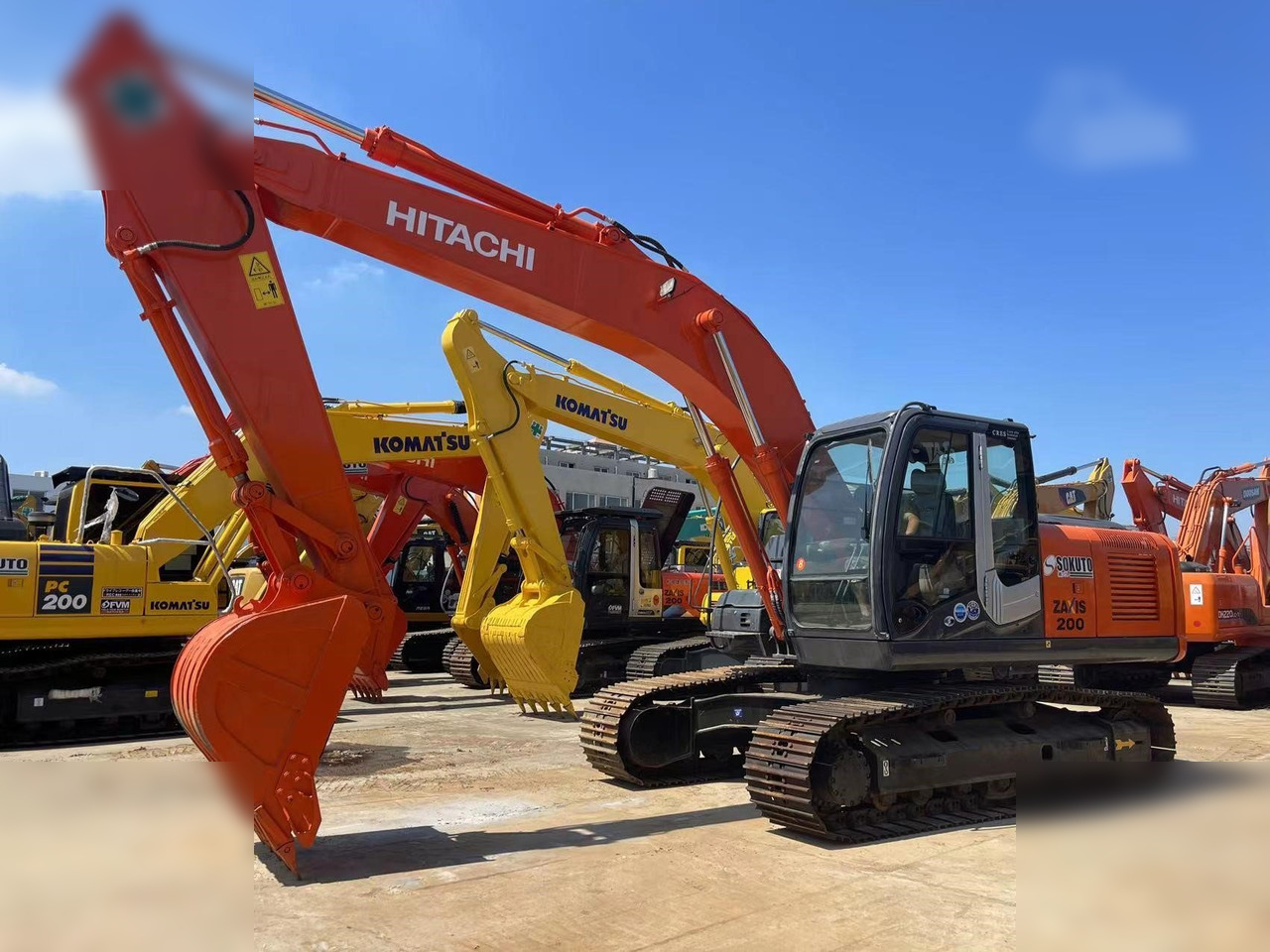 HITACHI ZX200-3G - Crawler excavator: picture 1 HITACHI ZX200-3G - Crawler excavator: picture 1