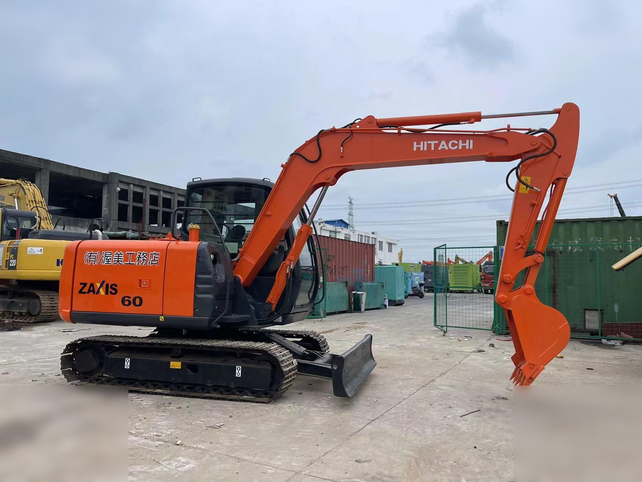 HITACHI ZX70 - Crawler excavator: picture 1 HITACHI ZX70 - Crawler excavator: picture 1