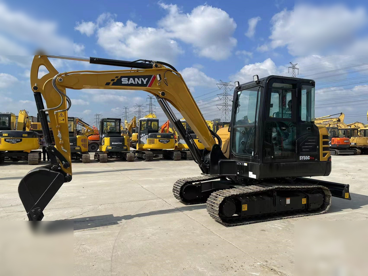 New Mini excavator SANY SY55C PRO: picture 1