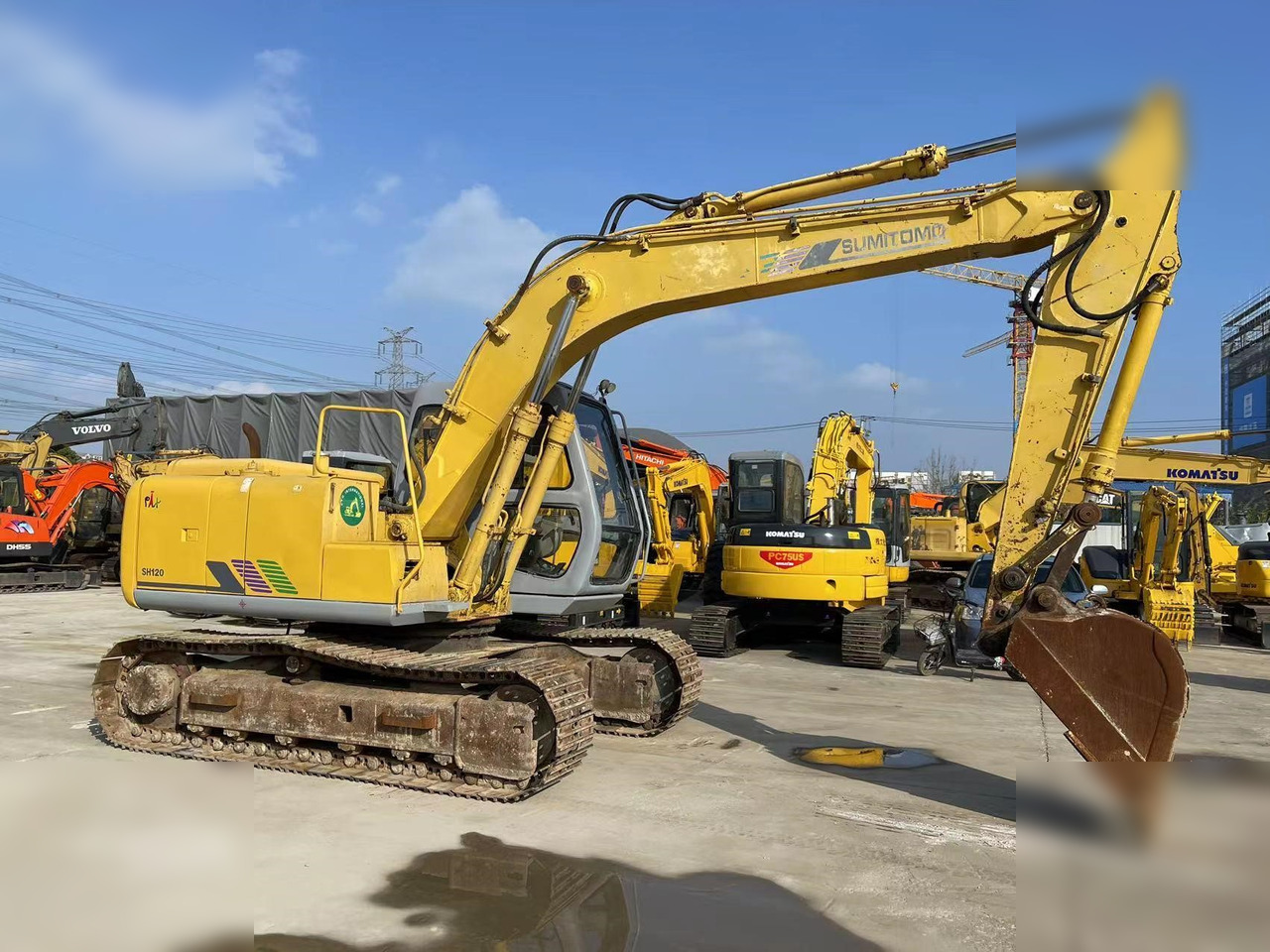 SUMITOMO SH120 - Crawler excavator: picture 2 SUMITOMO SH120 - Crawler excavator: picture 2