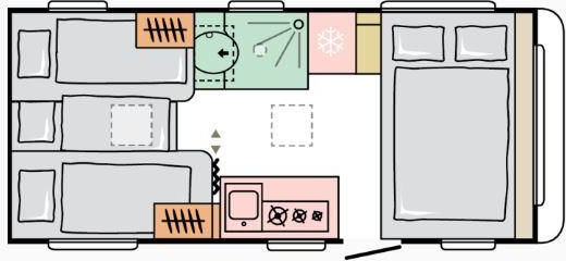 Adria Altea 60Y 502 UL*Fußboden-Temp*Eingangstür Fenst - Caravan: picture 4 Adria Altea 60Y 502 UL*Fußboden-Temp*Eingangstür Fenst - Caravan: picture 4