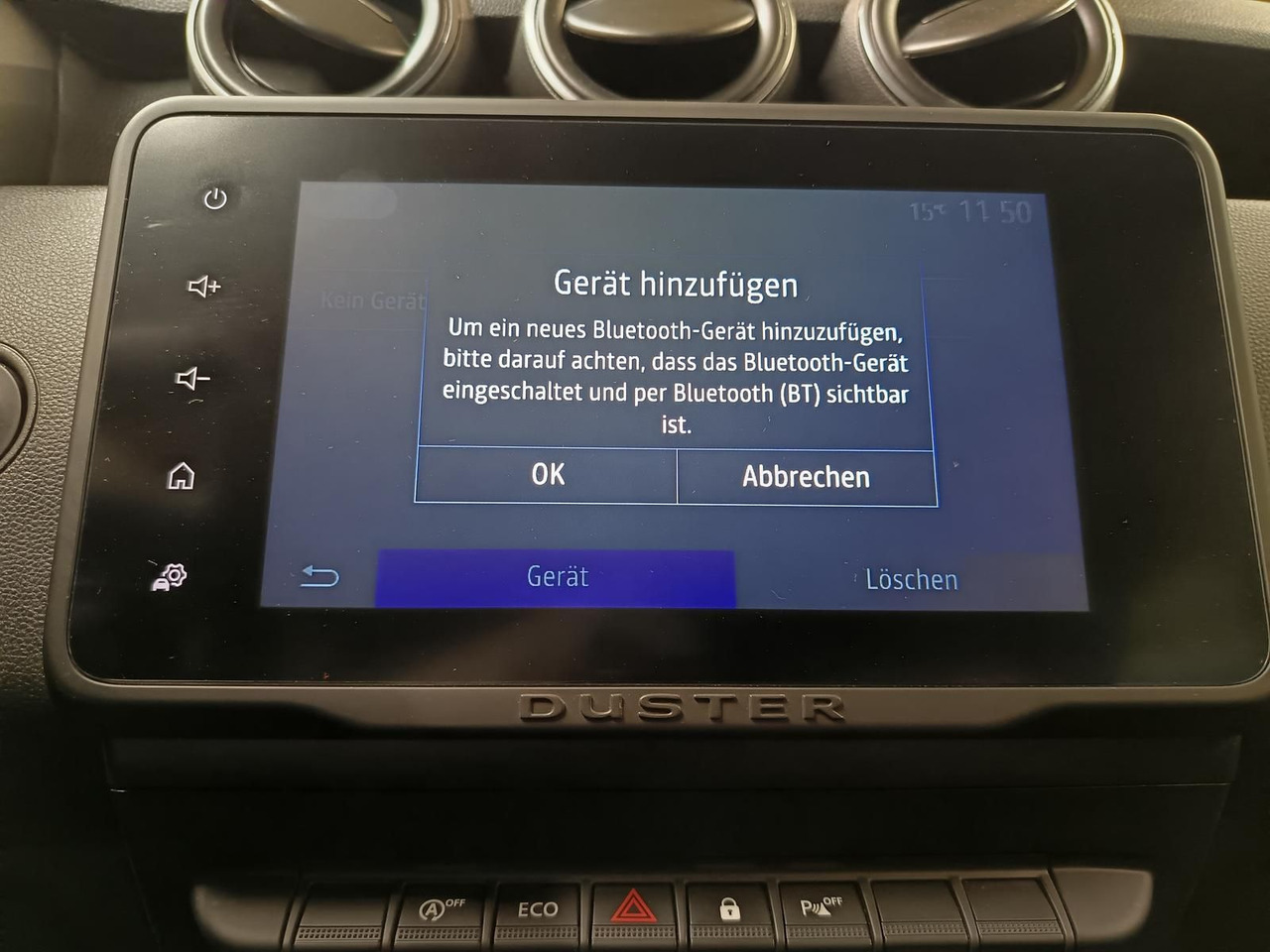 SUV Dacia Duster Prestige Tce 130*KLIMA*SHZ*R-KAM*DAB*NAVI: picture 13 SUV Dacia Duster Prestige Tce 130*KLIMA*SHZ*R-KAM*DAB*NAVI: picture 13