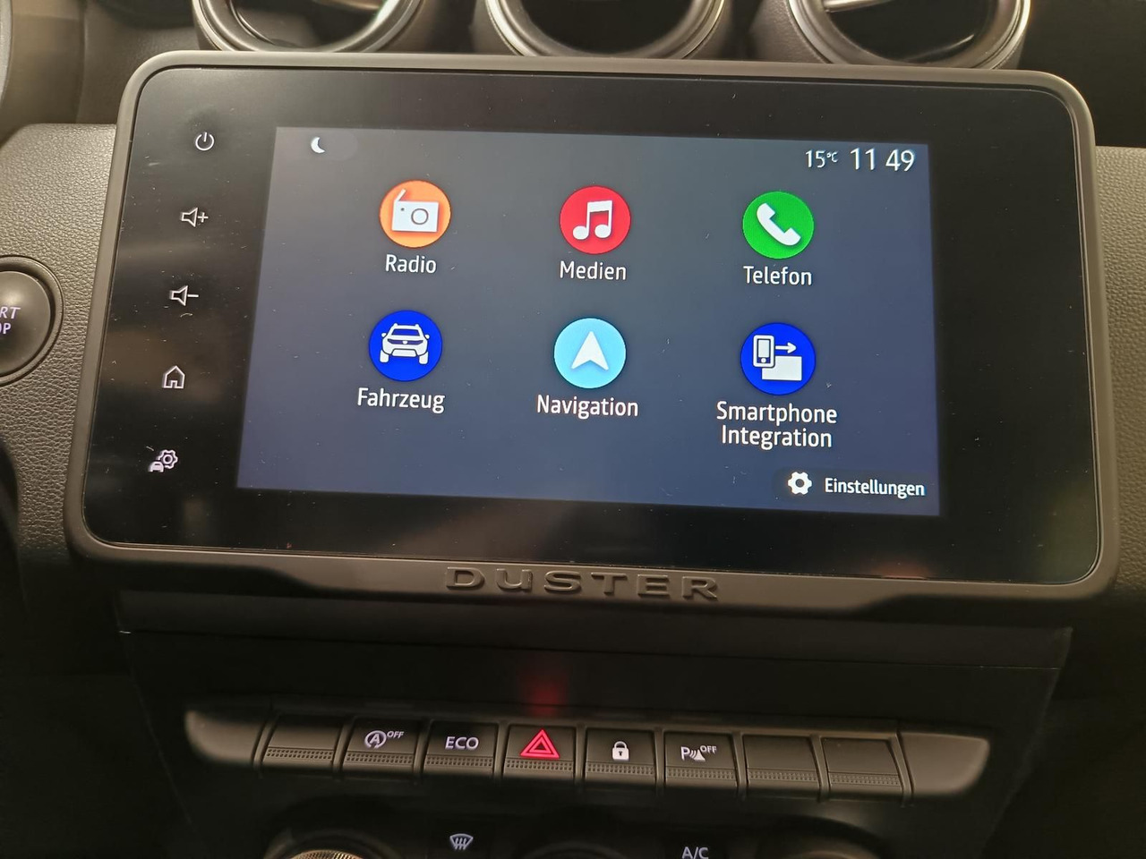 SUV Dacia Duster Prestige Tce 130*KLIMA*SHZ*R-KAM*DAB*NAVI: picture 11 SUV Dacia Duster Prestige Tce 130*KLIMA*SHZ*R-KAM*DAB*NAVI: picture 11