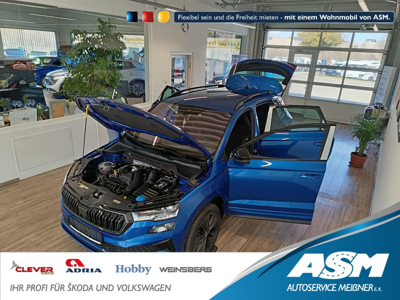 Skoda Karoq Sportline 1,5TSI DSG*AHK*360°*5J.GARANTIE* - SUV: picture 1 Skoda Karoq Sportline 1,5TSI DSG*AHK*360°*5J.GARANTIE* - SUV: picture 1