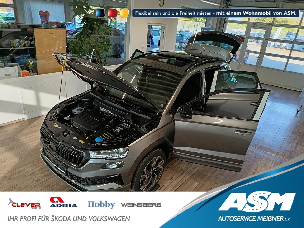 Skoda Karoq Sportline 2,0 TDI DSG 4x4*AHK*PSD*STD.HZG* - SUV: picture 1 Skoda Karoq Sportline 2,0 TDI DSG 4x4*AHK*PSD*STD.HZG* - SUV: picture 1