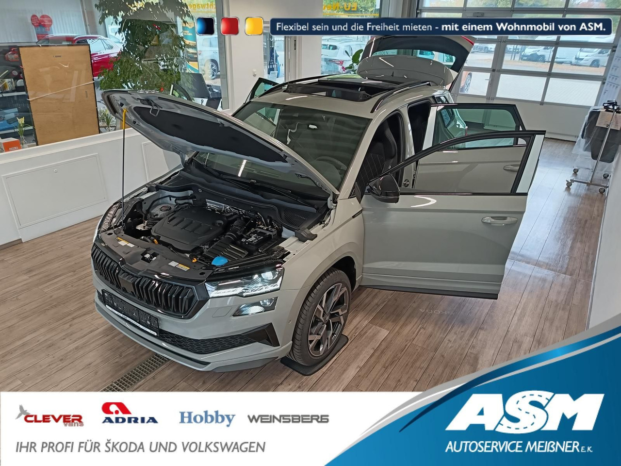 Skoda Karoq Sportline 2,0 TDI DSG 4x4*AHK*PSD*STD.HZG* - SUV: picture 1 Skoda Karoq Sportline 2,0 TDI DSG 4x4*AHK*PSD*STD.HZG* - SUV: picture 1
