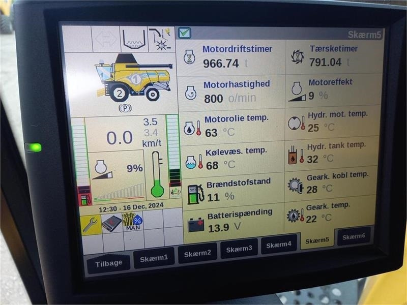 Combine harvester New Holland CX8.80 SLH med 25 fods Varifeed: picture 9