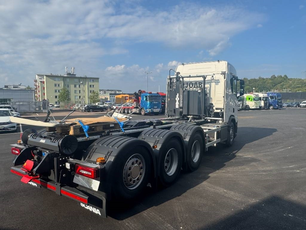Scania R 580 8x4*4 Joab med frontplog & sidoplogsfäste - Hook lift truck: picture 5 Scania R 580 8x4*4 Joab med frontplog & sidoplogsfäste - Hook lift truck: picture 5