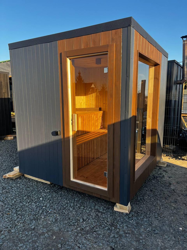 IDEX Sauna 200x220x200 cm – Compact Outdoor or Indoor Sauna Cabin Mobile Sauna - Swap body/ Container: picture 1 IDEX Sauna 200x220x200 cm – Compact Outdoor or Indoor Sauna Cabin Mobile Sauna - Swap body/ Container: picture 1