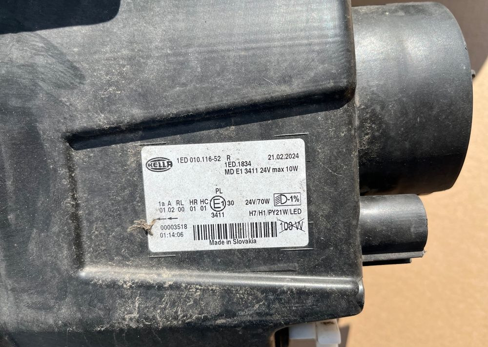 Lampa DAF XF 106 euro 6 reflektor H7 - Lights/ Lighting for Truck: picture 4 Lampa DAF XF 106 euro 6 reflektor H7 - Lights/ Lighting for Truck: picture 4
