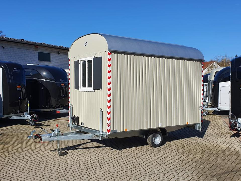 Bauwagen 80km/h PKW Anhänger WEIRO Schnellläufer Baubude - Construction container, Trailer: picture 2 Bauwagen 80km/h PKW Anhänger WEIRO Schnellläufer Baubude - Construction container, Trailer: picture 2