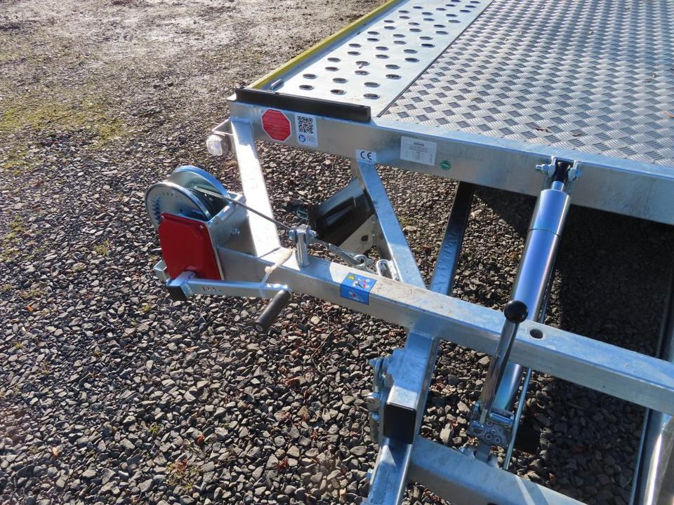 Autotransporter trailer Böckmann AH 4320/30 PKW-Anhänger, Autotransporter kippbar: picture 7