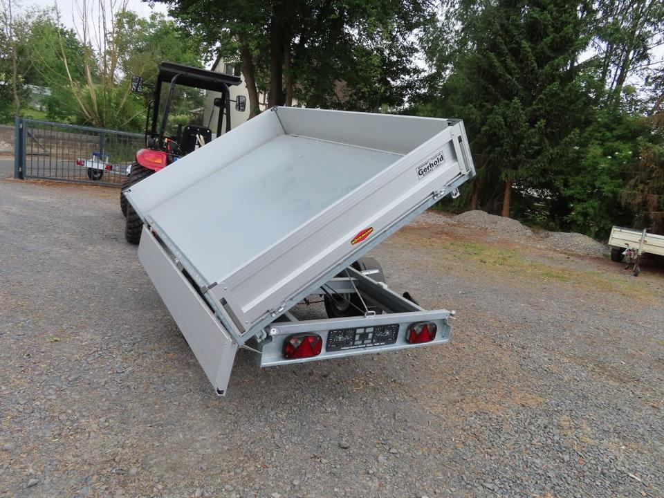Böckmann Dreiseitenkipper DK-AL 2516/18 Kipper PKW-Anhänger - Tipper trailer: picture 2 Böckmann Dreiseitenkipper DK-AL 2516/18 Kipper PKW-Anhänger - Tipper trailer: picture 2