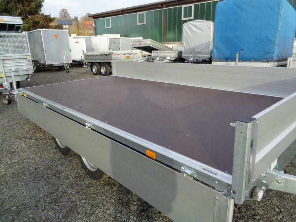 Böckmann HL-AL 4121/27 ECO PKW-Anhänger, 2,7to. Hochlader - Dropside/ Flatbed trailer: picture 4 Böckmann HL-AL 4121/27 ECO PKW-Anhänger, 2,7to. Hochlader - Dropside/ Flatbed trailer: picture 4