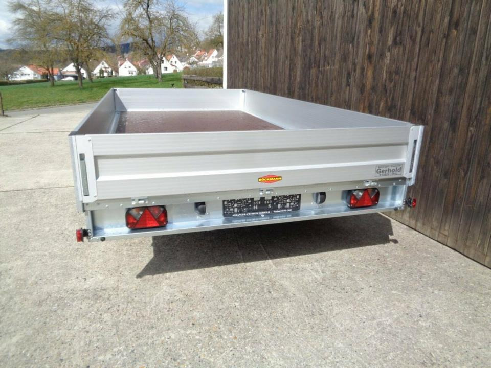 Böckmann HL-AL 4121/35 ECO PKW-Anhänger, 3,5 to.Hochlader, neu, - Dropside/ Flatbed trailer: picture 3 Böckmann HL-AL 4121/35 ECO PKW-Anhänger, 3,5 to.Hochlader, neu, - Dropside/ Flatbed trailer: picture 3