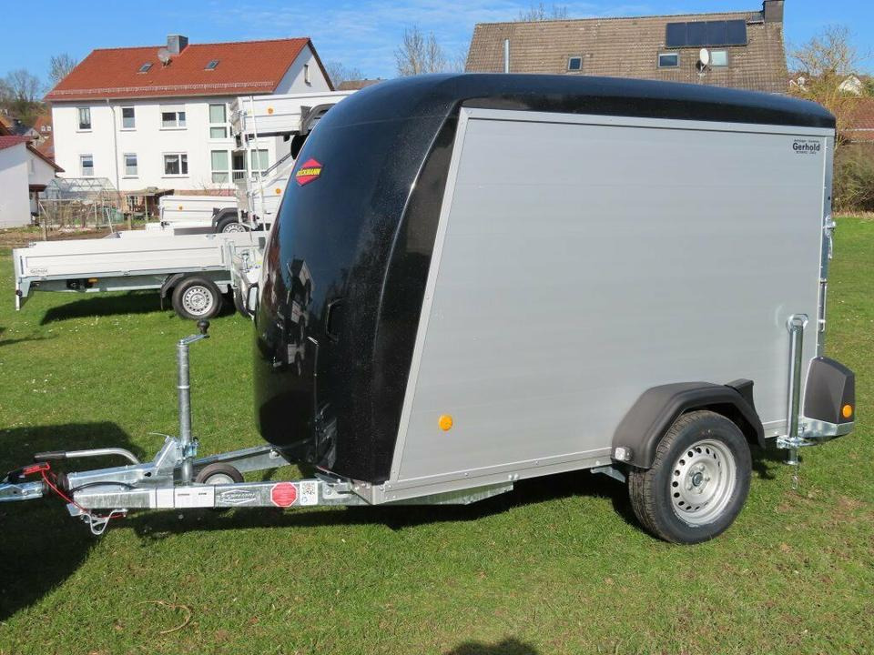 Böckmann KT-PB-AL Kofferanhänge Flügeltür PKW Anhänger, 100 km/h - Closed box trailer: picture 1 Böckmann KT-PB-AL Kofferanhänge Flügeltür PKW Anhänger, 100 km/h - Closed box trailer: picture 1