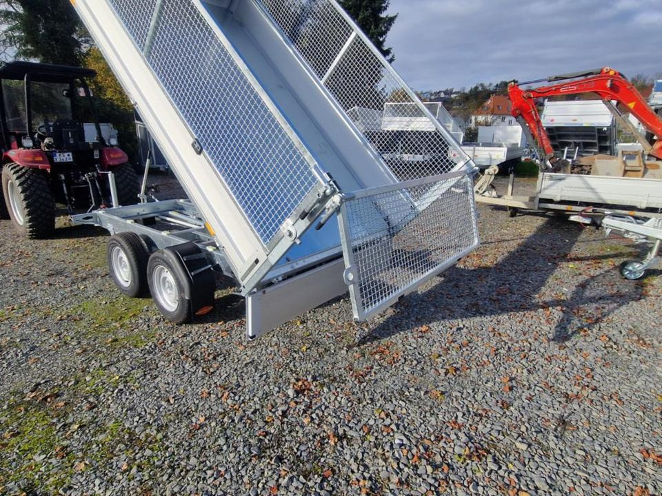 Böckmann Kipper PKW Anhänger RK-AL 3016/27 Gitteraufsatz EsayKipp - Tipper trailer: picture 4 Böckmann Kipper PKW Anhänger RK-AL 3016/27 Gitteraufsatz EsayKipp - Tipper trailer: picture 4