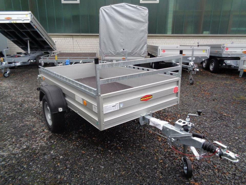 Böckmann PKW-Anhänger , 1,35to. Aluaufbau 100 km/h - Car trailer: picture 3 Böckmann PKW-Anhänger , 1,35to. Aluaufbau 100 km/h - Car trailer: picture 3