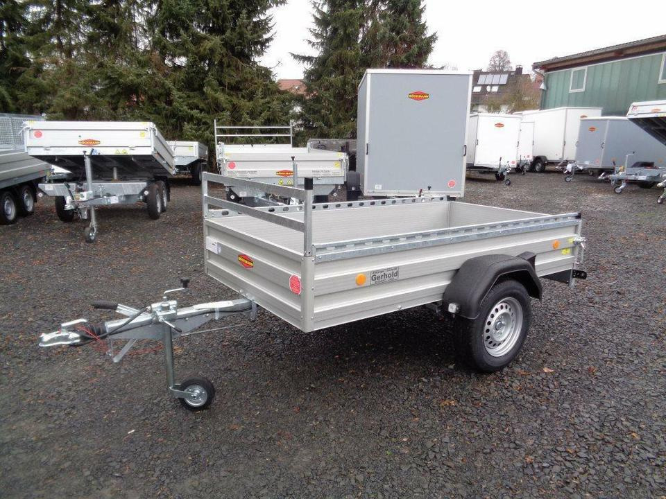 Böckmann PKW-Anhänger , 1,35to. Aluaufbau 100 km/h - Car trailer: picture 2 Böckmann PKW-Anhänger , 1,35to. Aluaufbau 100 km/h - Car trailer: picture 2