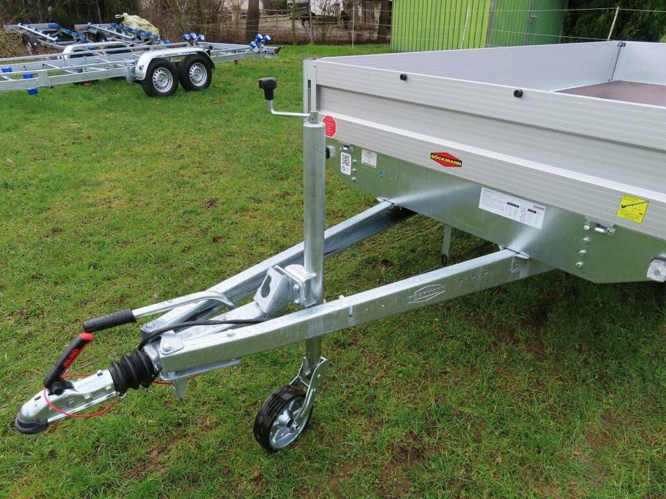 Böckmann PKW-Anhänger, 2,7 to. HL-AL 3718/27 Hochlader - Dropside/ Flatbed trailer: picture 4 Böckmann PKW-Anhänger, 2,7 to. HL-AL 3718/27 Hochlader - Dropside/ Flatbed trailer: picture 4