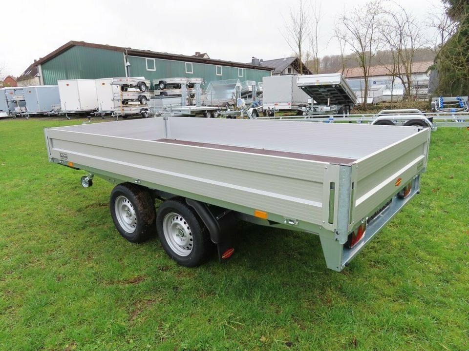 Böckmann PKW-Anhänger, 2,7 to. HL-AL 3718/27 Hochlader - Dropside/ Flatbed trailer: picture 3 Böckmann PKW-Anhänger, 2,7 to. HL-AL 3718/27 Hochlader - Dropside/ Flatbed trailer: picture 3