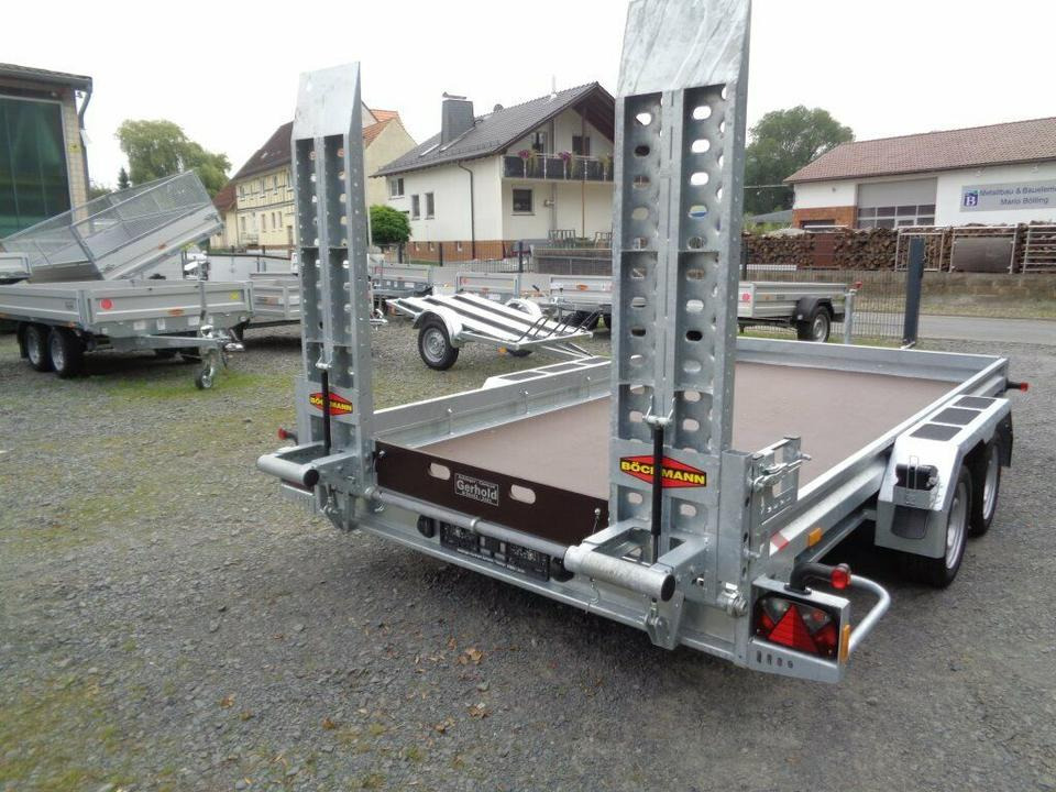 Böckmann PKW-Anhänger, 3,5 to. Baumaschinen Anhänger Minibagger - Plant trailer: picture 2 Böckmann PKW-Anhänger, 3,5 to. Baumaschinen Anhänger Minibagger - Plant trailer: picture 2
