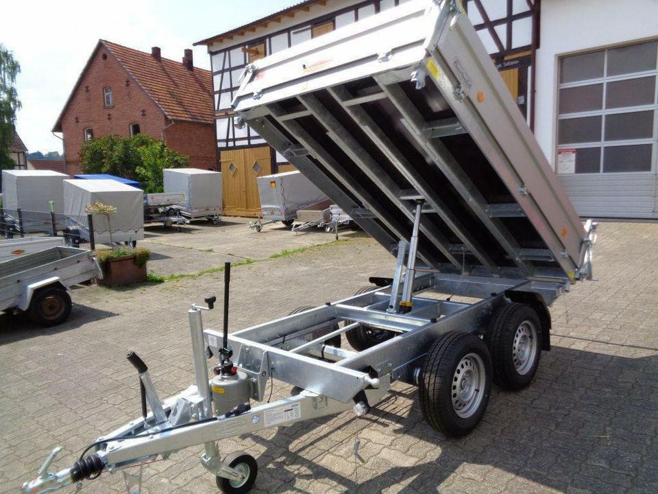 Böckmann PKW-Anhänger, Dreiseitenkipper, 2,7 to - Tipper trailer: picture 2 Böckmann PKW-Anhänger, Dreiseitenkipper, 2,7 to - Tipper trailer: picture 2