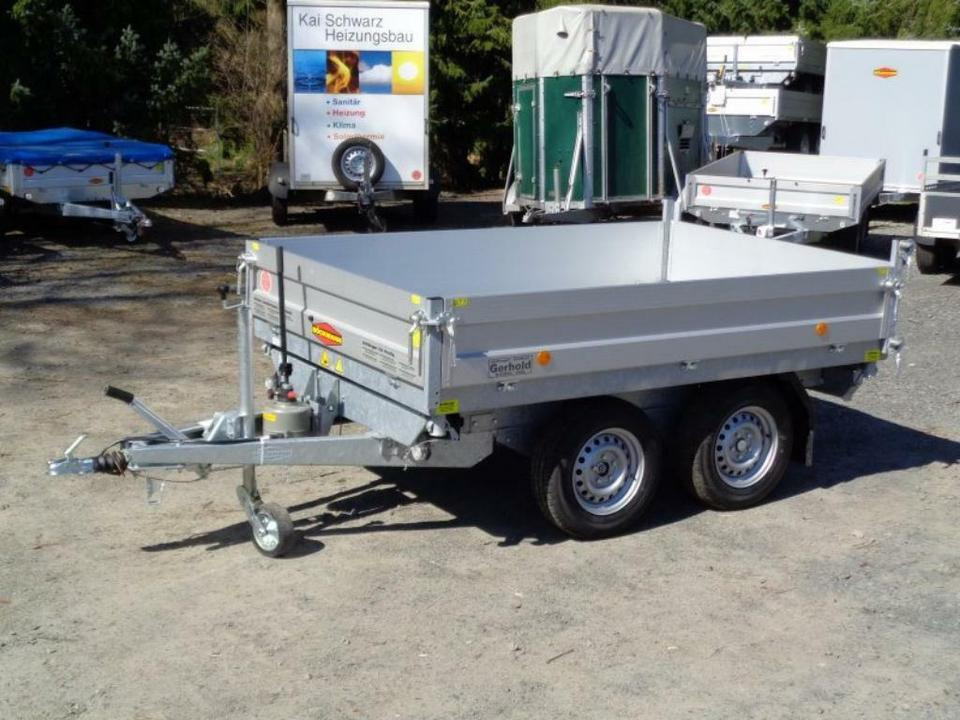 Böckmann PKW-Anhänger, Dreiseitenkipper, 2,7 to. - Tipper trailer: picture 3 Böckmann PKW-Anhänger, Dreiseitenkipper, 2,7 to. - Tipper trailer: picture 3